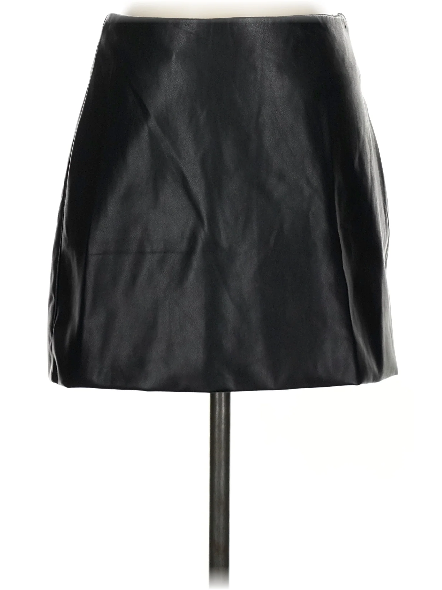 Faux Leather Skirt